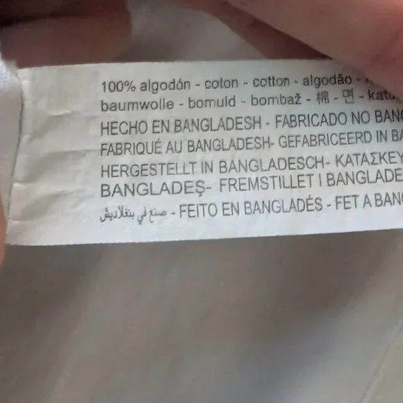 5๏ธโฃ Zara, Cropped Muscle Tee, White, Sz 9 - 10 - Picture 3 of 7